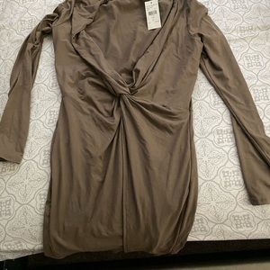 Beige Sugar frenzy dress